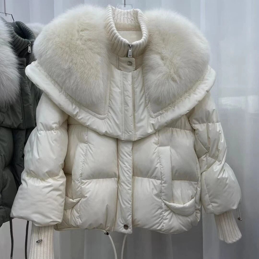Abrigo Acolchado Largo con Cierre de Cremallera para Mujer | Ideal para Invierno