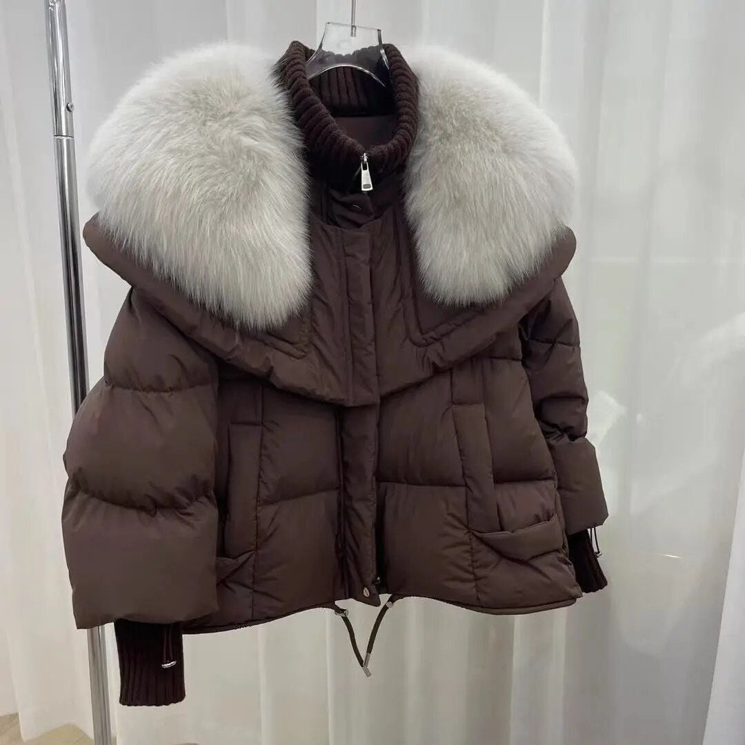 Abrigo Acolchado Largo con Cierre de Cremallera para Mujer | Ideal para Invierno