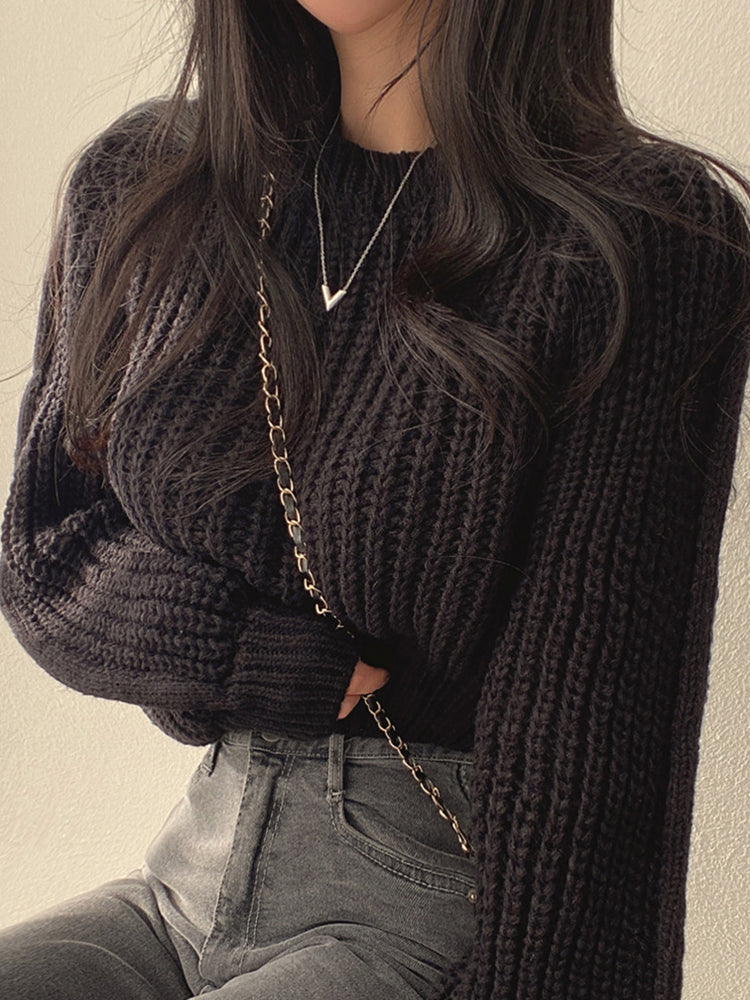 Jersey con Corte Amplio y Cuello Redondo para Mujer | Ideal para Uso Diario