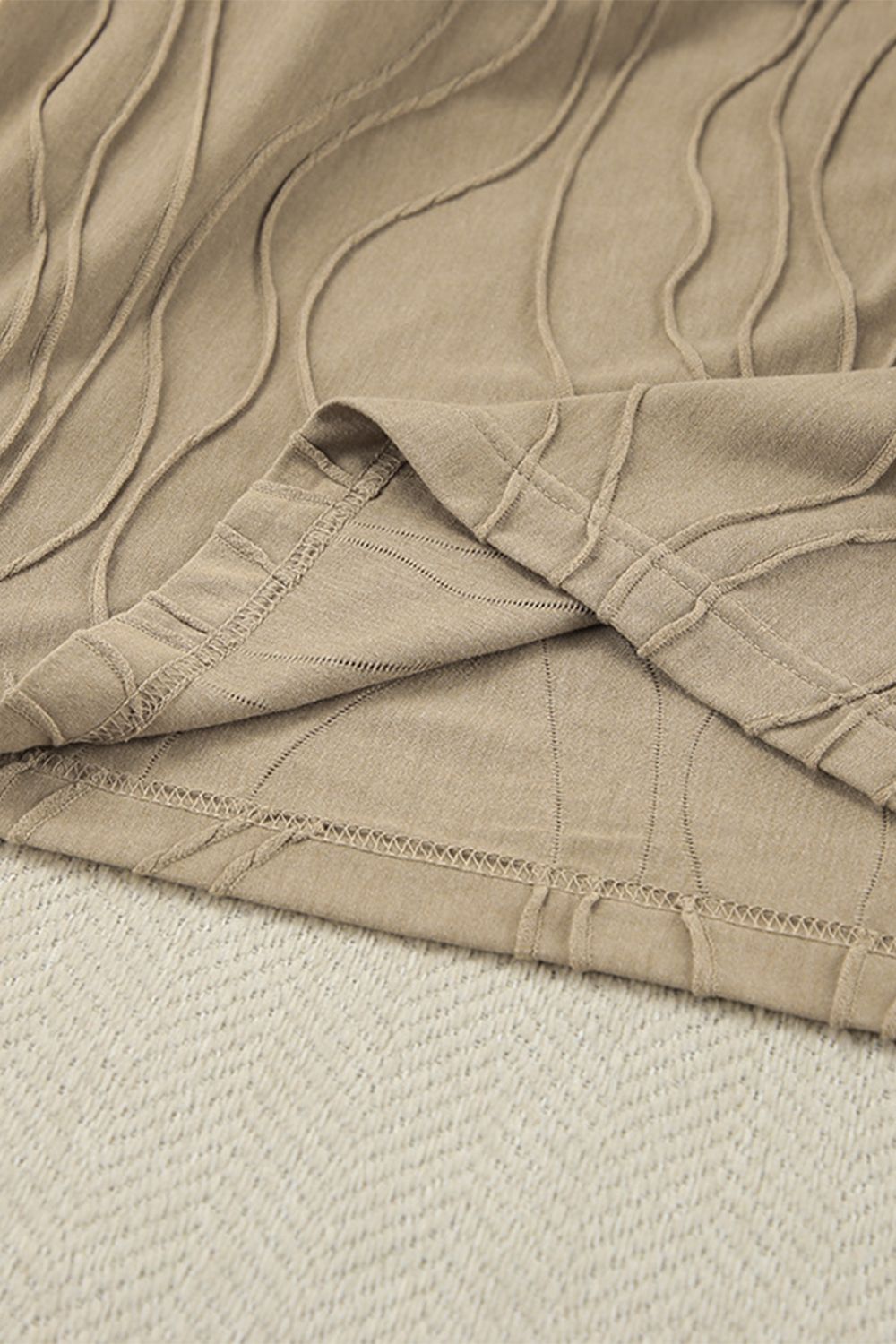 Conjunto De Dos Piezas con Top De Manga Larga y Pantalón Recto para Adultos | Ideal para Uso Diario