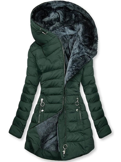 Abrigo Largo con Cinturón para Mujer | Ideal para Entretiempo y Principio de Invierno