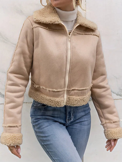 Abrigo Acolchado Largo con Cremallera para Mujer | Ideal para La Temporada Fría