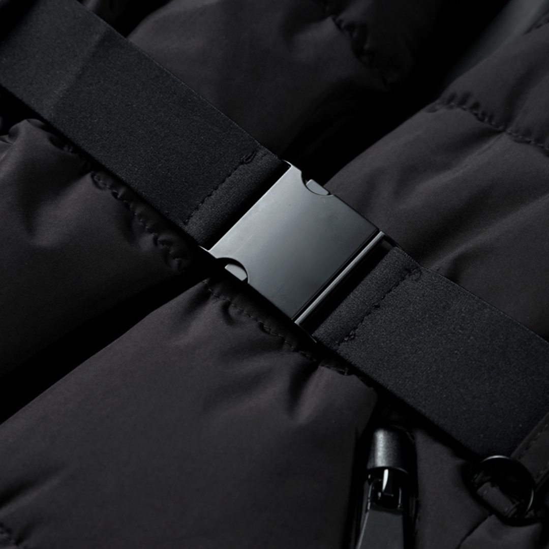 Chaqueta Acolchada Con Cinturón Para Mujer | Ideal Para Otoño E Invierno