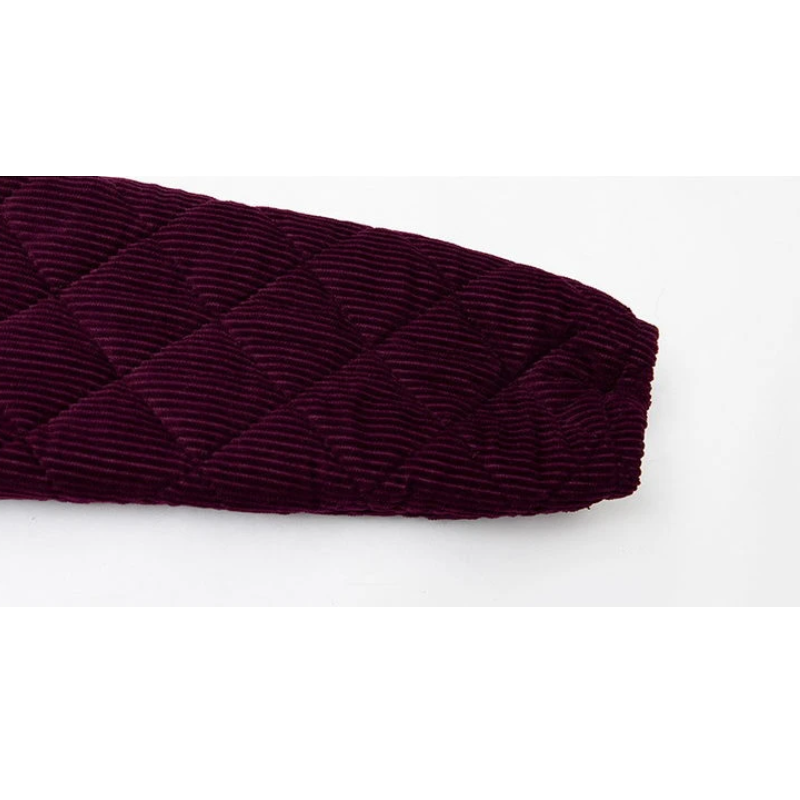 Chaqueta Acolchada con Cierre de Botones para Mujer | Ideal para Temporada Fría