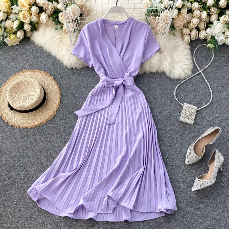 Vestido Con Múltiples Estampados Y Cortes Para Mujer | Ideal Para Uso Diario Y Eventos
