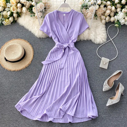 Vestido Con Múltiples Estampados Y Cortes Para Mujer | Ideal Para Uso Diario Y Eventos