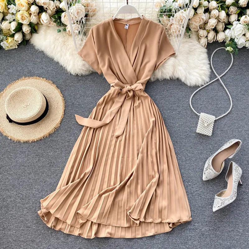 Vestido Con Múltiples Estampados Y Cortes Para Mujer | Ideal Para Uso Diario Y Eventos