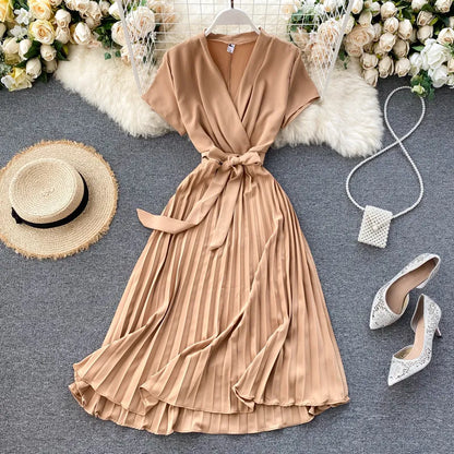 Vestido Con Múltiples Estampados Y Cortes Para Mujer | Ideal Para Uso Diario Y Eventos