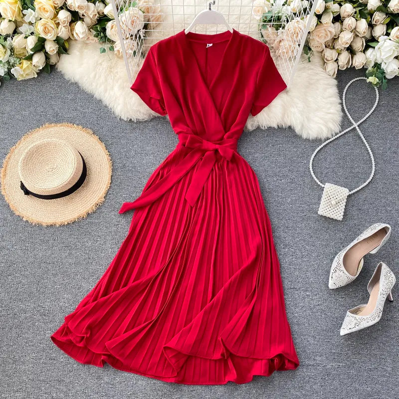 Vestido Con Múltiples Estampados Y Cortes Para Mujer | Ideal Para Uso Diario Y Eventos