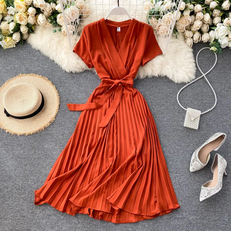 Vestido Con Múltiples Estampados Y Cortes Para Mujer | Ideal Para Uso Diario Y Eventos