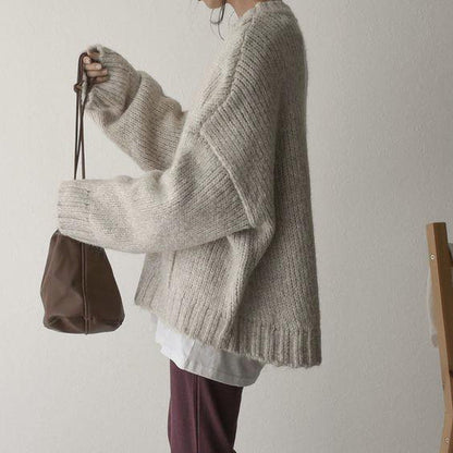 Jersey Oversize con Bolsillo Frontal Contrastado Para Mujer | Ideal Para Uso Diario