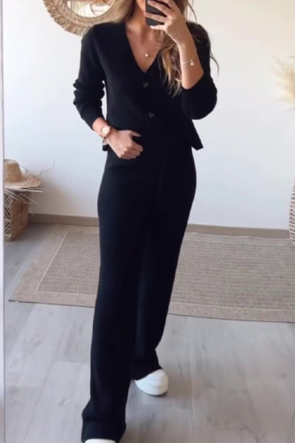 Conjunto de Dos Piezas con Detalles Funcionales para Mujer | Ideal para Uso Diario