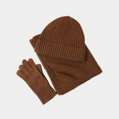 Conjunto de Invierno de Tres Piezas para Adultos | Ideal para Uso Exterior en Temporada Fría