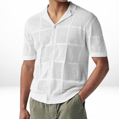 Camisa de Manga Larga de Punto para Hombres | Ideal para Uso Diario y Ocio
