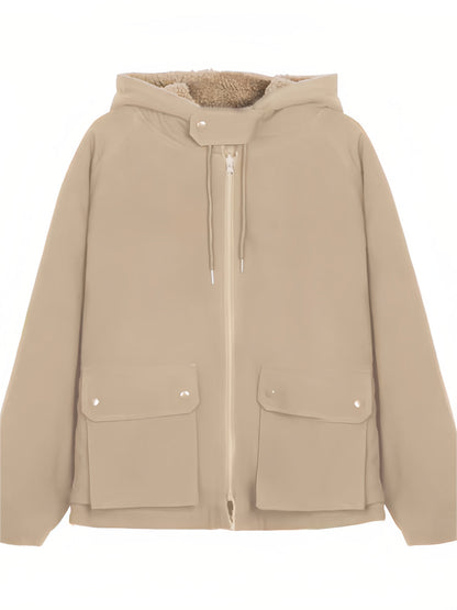 Parka Reversible con Capucha Integrada para Mujer | Ideal para Temporada Fría