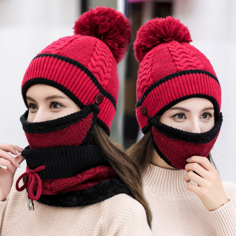 Conjunto 4 en 1 con Gorro, Bufanda, Guantes y Mascarilla para Adultos | Ideal para Invierno
