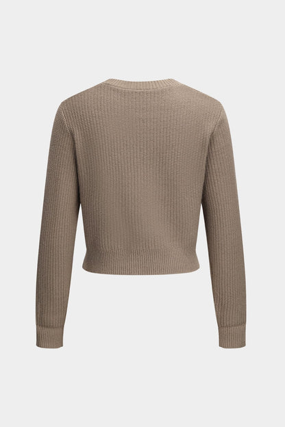 Conjunto de Tres Piezas con Cárdigan, Top Corto y Falda Lápiz para Mujer | Ideal para Uso Diario y Oficina