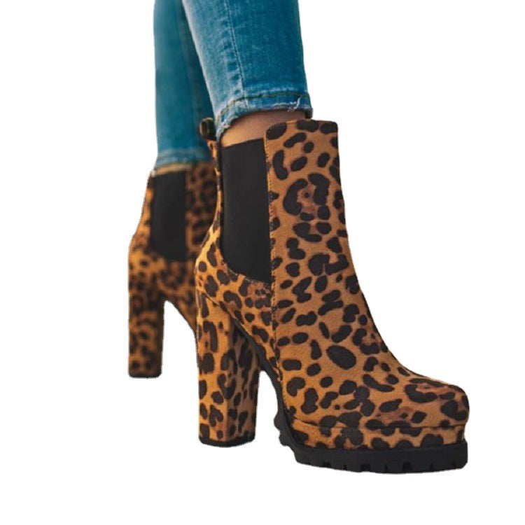 Botines Con Punta Redonda y Cierre Frontal Para Mujer | Ideal Para Uso Diario o al Aire Libre