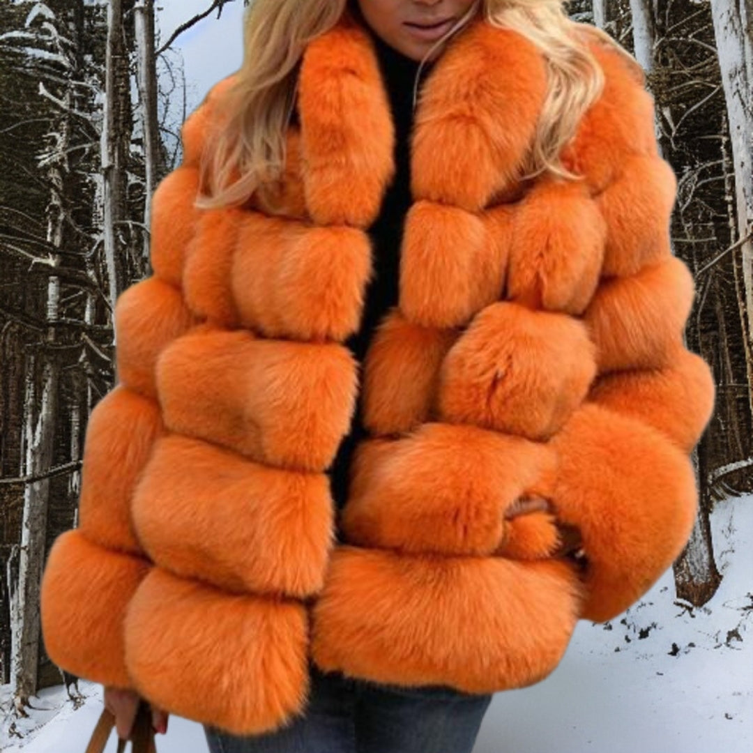 Manteco Largo con Corte Recto y Bolsillos Funcionales para Mujer | Ideal para Invierno