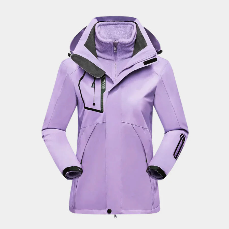 Chaqueta De Esquí Con Diseño Funcional Para Mujer | Ideal Para Deportes De Invierno