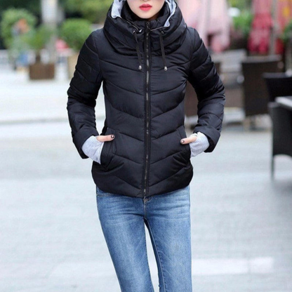 Chaqueta Acolchada con Capucha para Mujer | Ideal para Uso Diario Durante Todo el Año