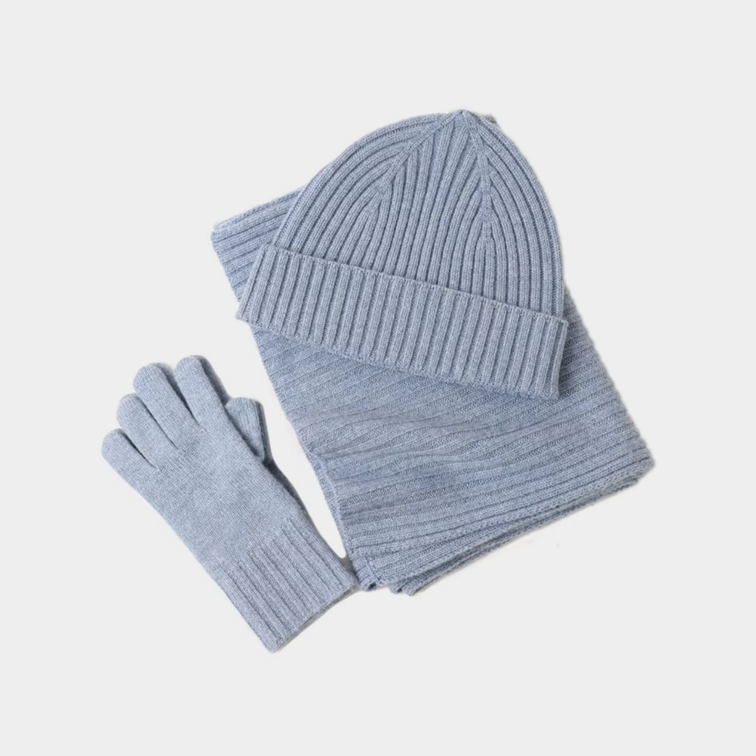 Conjunto de Invierno de Tres Piezas para Adultos | Ideal para Uso Exterior en Temporada Fría