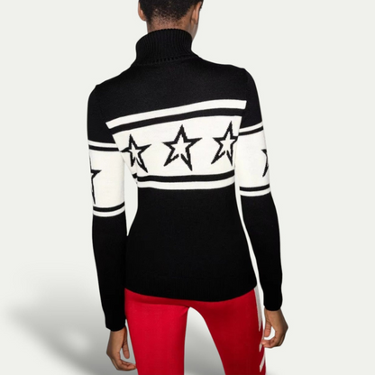 Jersey De Cuello Alto Con Corte Ajustado Para Mujer | Ideal Para Uso Diario Y Oficina