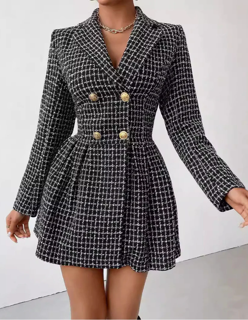 Chaqueta con Escote en V para Mujer | Ideal para Oficina o Uso Diario