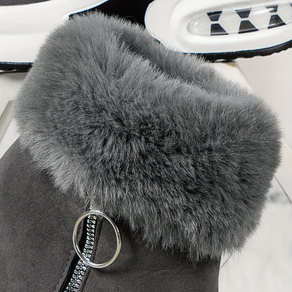 Botines Con Plataforma Y Cremallera Lateral Para Mujer | Ideal Para Uso Diario