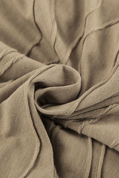 Conjunto De Dos Piezas con Top De Manga Larga y Pantalón Recto para Adultos | Ideal para Uso Diario