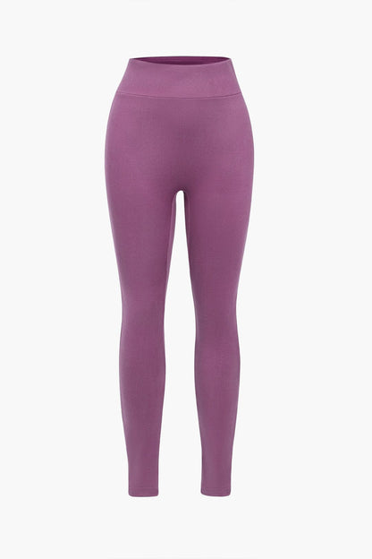 Conjunto de Dos Piezas con Leggings de Cintura Alta y Chaqueta Corta para Mujer | Ideal para Uso Deportivo y Diario