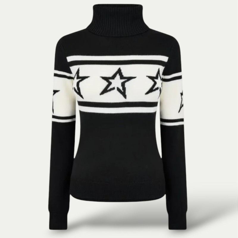 Jersey De Cuello Alto Con Corte Ajustado Para Mujer | Ideal Para Uso Diario Y Oficina