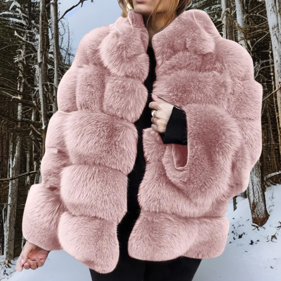 Manteco Largo con Corte Recto y Bolsillos Funcionales para Mujer | Ideal para Invierno