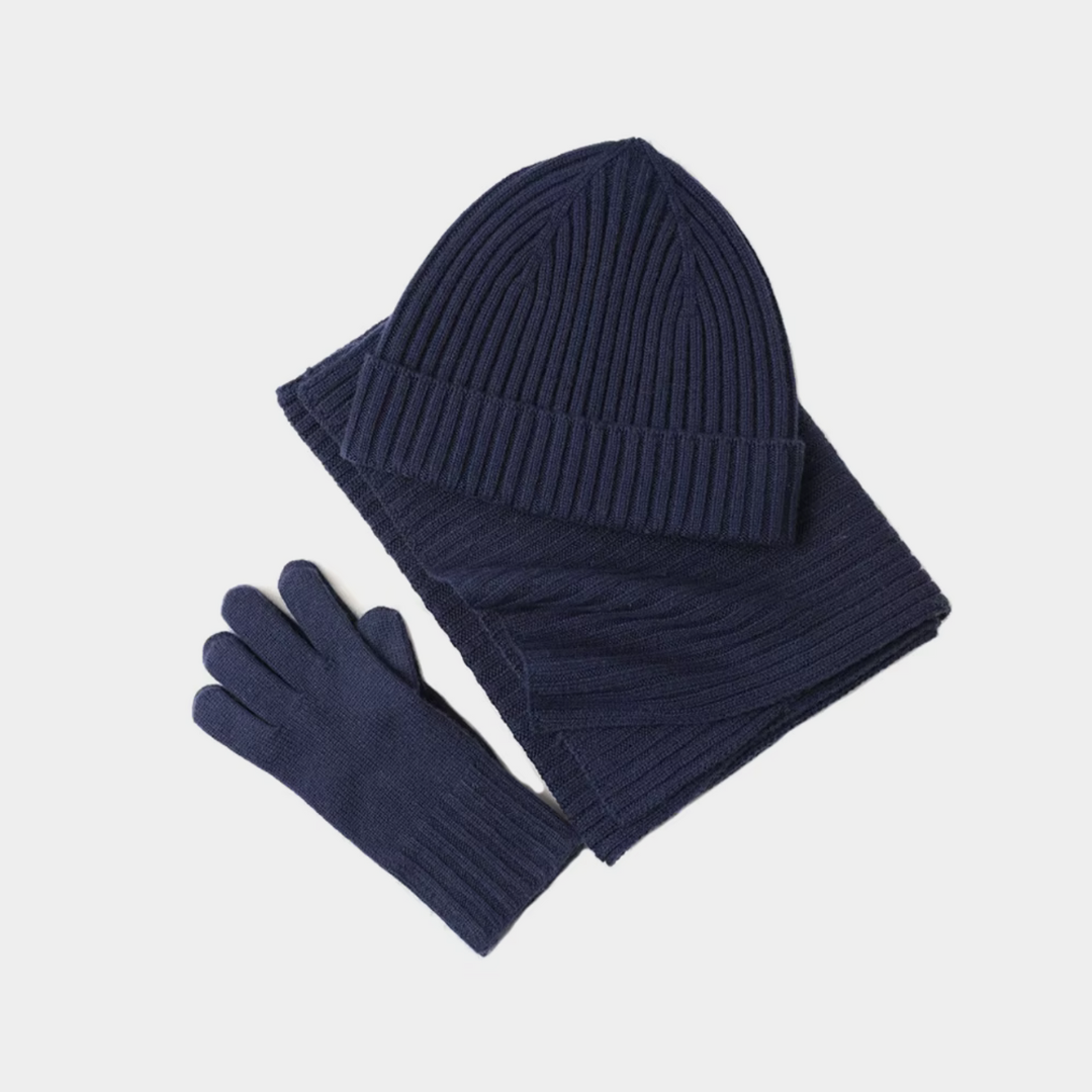 Conjunto de Invierno de Tres Piezas para Adultos | Ideal para Uso Exterior en Temporada Fría
