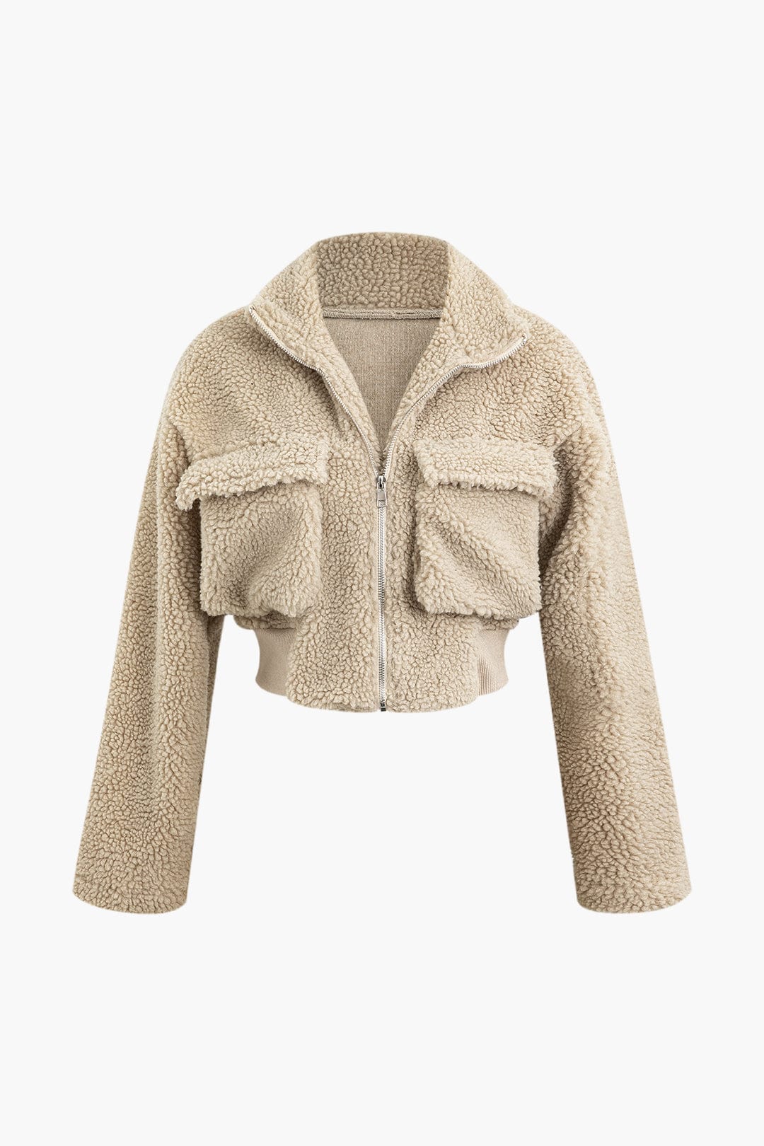 Conjunto de Dos Piezas con Chaqueta Corta y Pantalón Cargo para Mujer | Ideal para Uso Diario y Clima Frío