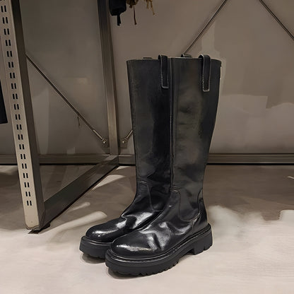 Botas Altas para Mujer con Corte Ajustado | Ideal para Uso Diario