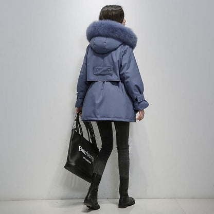 Parka Larga con Capucha Integrada para Mujer | Ideal para Temporada Invernal