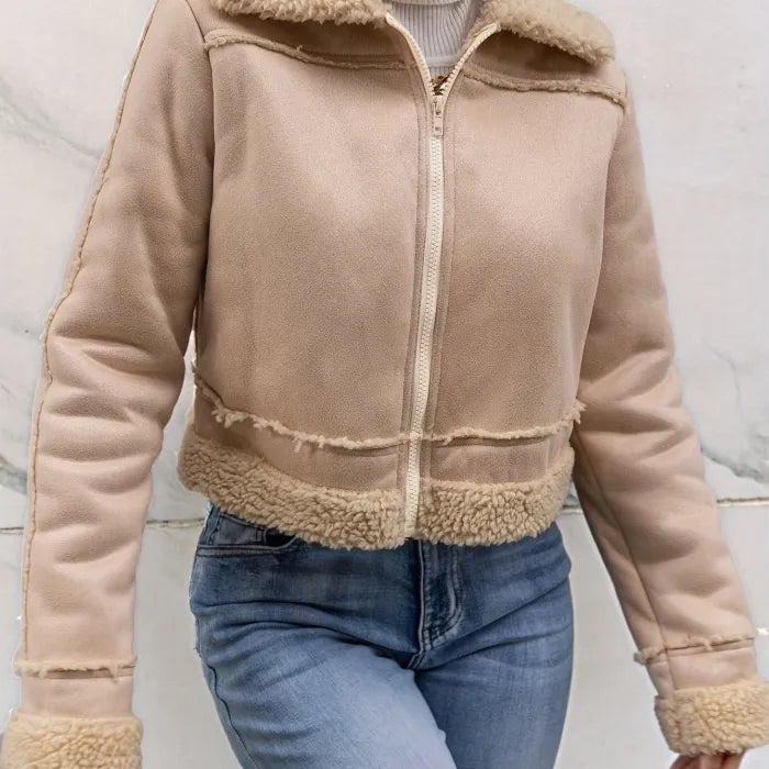 Abrigo Acolchado Largo con Cremallera para Mujer | Ideal para La Temporada Fría