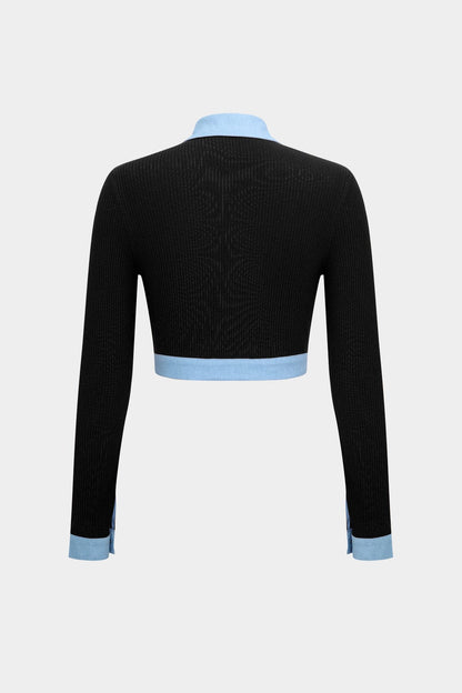 Conjunto De Dos Piezas con Camisa Ajustada y Pantalón De Pierna Ancha para Mujer | Ideal para Uso Diario y Entornos Formales