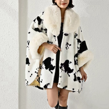 Capa con Corte Amplio para Mujer | Ideal para La Temporada Fría