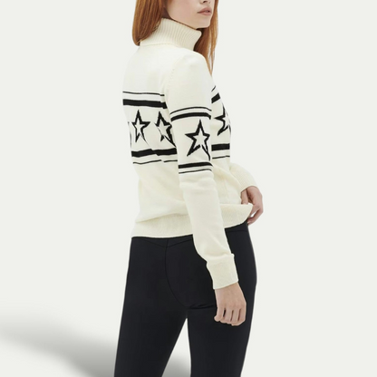 Jersey De Cuello Alto Con Corte Ajustado Para Mujer | Ideal Para Uso Diario Y Oficina