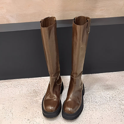 Botas Altas para Mujer con Corte Ajustado | Ideal para Uso Diario