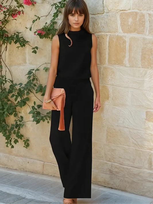 Mono Sin Mangas De Corte Recto Para Mujer | Ideal Para Temporada Cálida Y Uso Diario