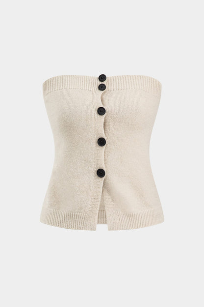 Conjunto De Tres Piezas Con Top Sin Mangas, Falda Y Cárdigan Para Mujer | Ideal Para Uso Diario