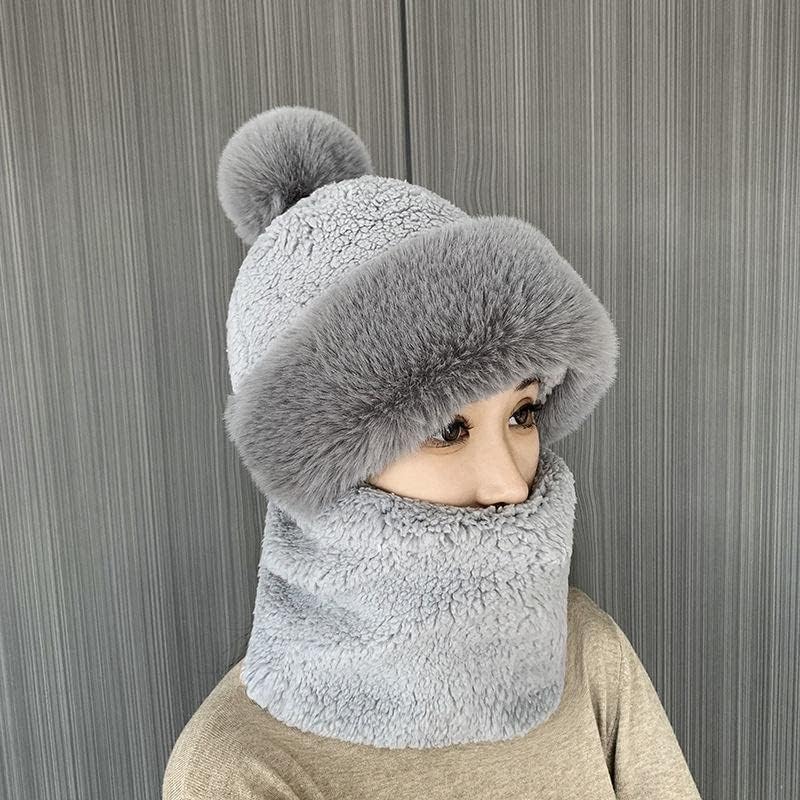 Conjunto de Gorro y Braga de Cuello a Juego para Adultos | Ideal para Invierno