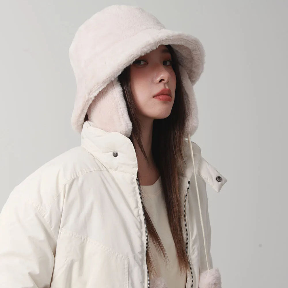 Sombrero Tipo Cubo Con Protección Auditiva Para Adultos | Ideal Para Temporada Fría