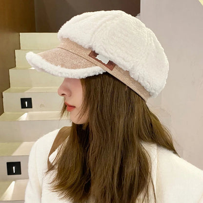 Gorra De Invierno Con Visera Para Mujer | Ideal Para Uso Diario En Temporada Fría