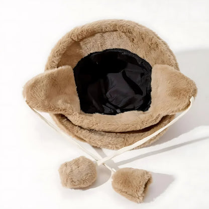 Sombrero Tipo Cubo Con Protección Auditiva Para Adultos | Ideal Para Temporada Fría