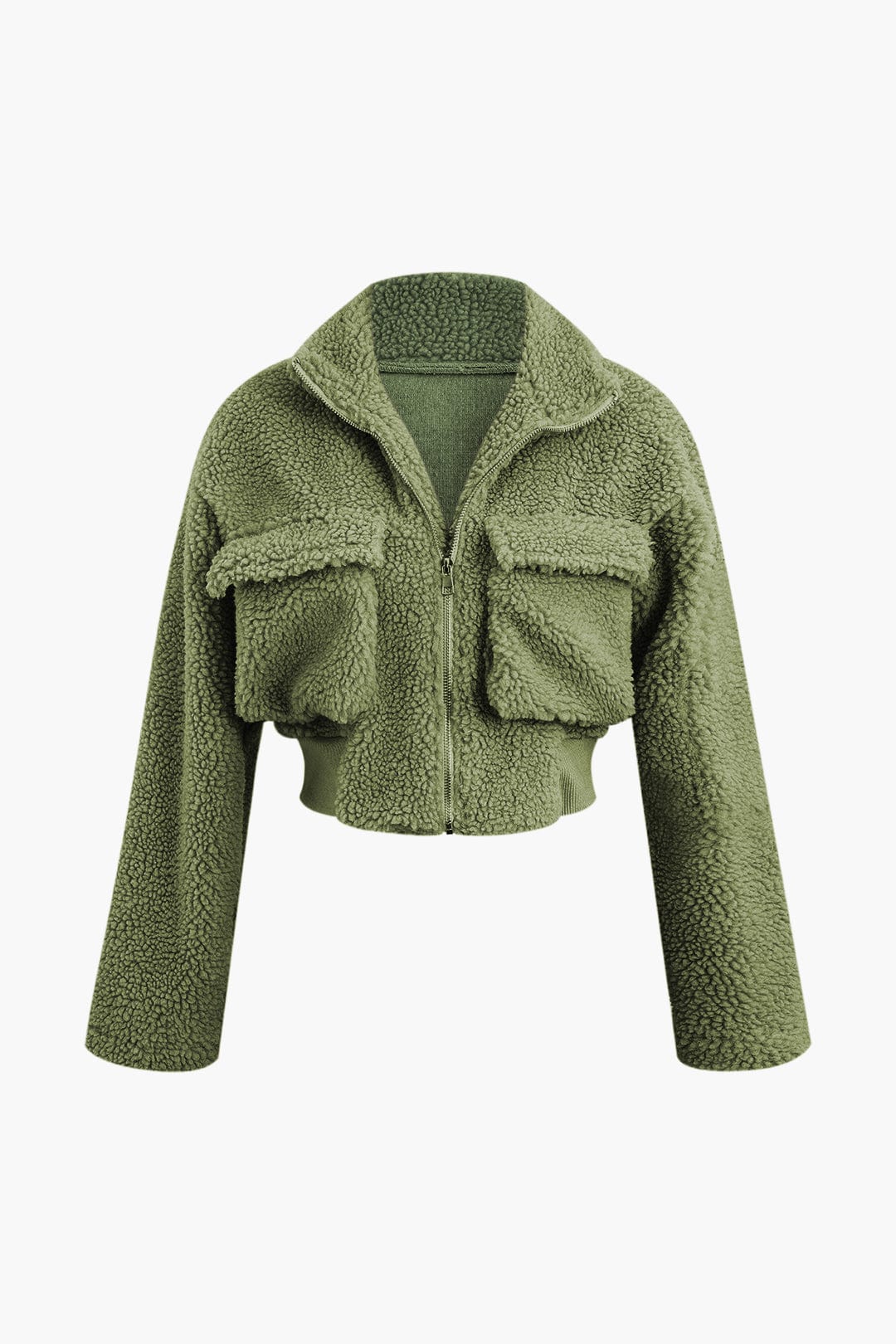 Conjunto de Dos Piezas con Chaqueta Corta y Pantalón Cargo para Mujer | Ideal para Uso Diario y Clima Frío