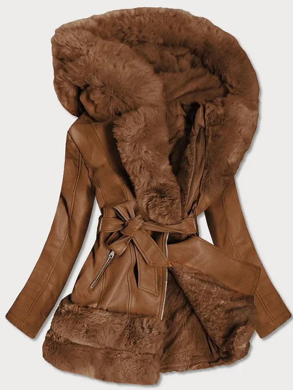 Chaqueta Larga con Capucha Integrada para Mujer | Ideal para la Temporada Fría